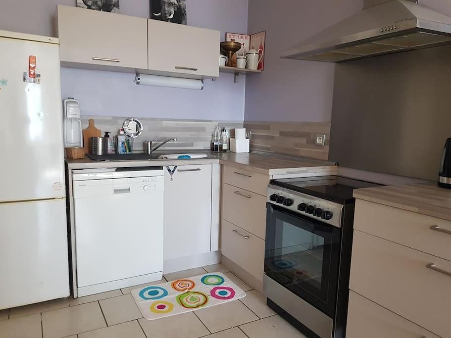 Appartement Rdc Avec Terrasse Epinac-les-Mines Luaran gambar